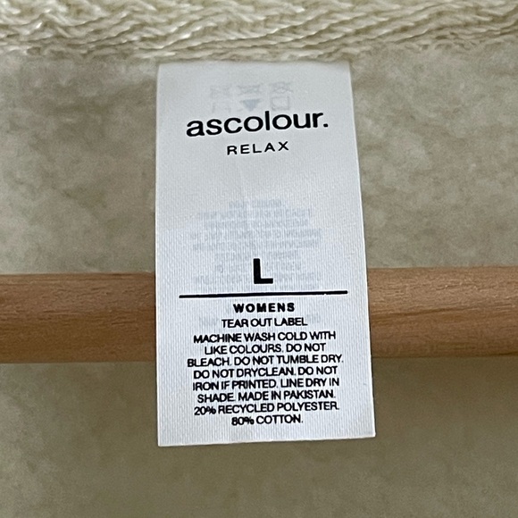 As Colour Relax Sweatshirt ‘Love Your Mother’ Custom Size Large - Picture 6 of 16